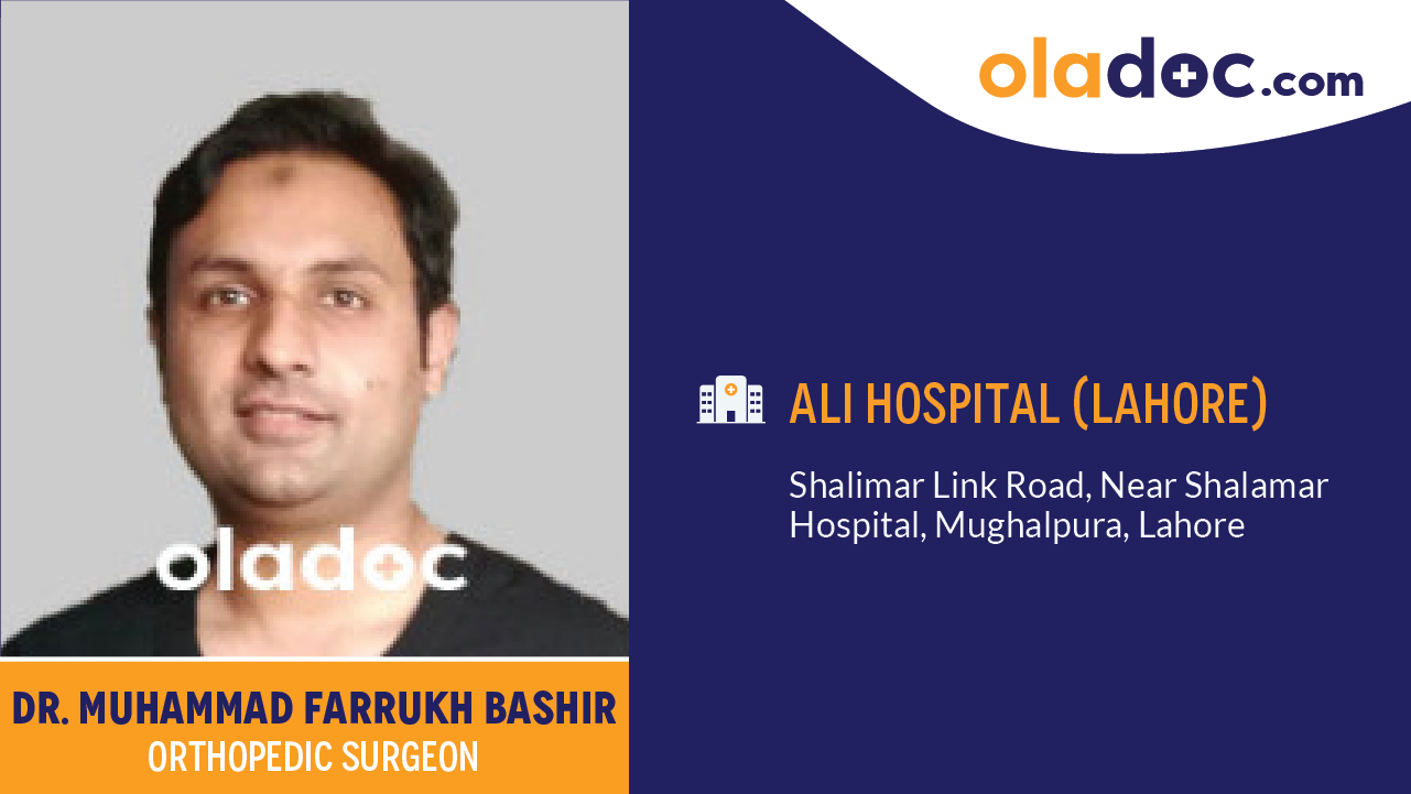 Practice locations of Dr.Muhammad Farrukh Bashir